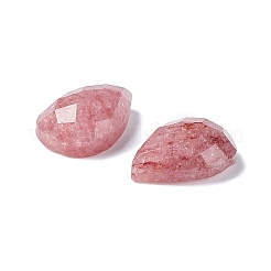 Natürliche Erdbeerquarz-Cabochons&nbsp;G-G0001-B03