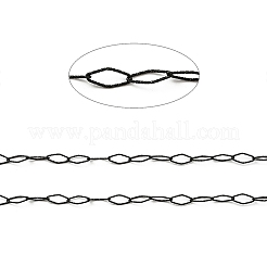 Catene a maglie con occhio di cavallo testurizzato in acciaio inossidabile 304&nbsp;CHS-I020-01B-EB