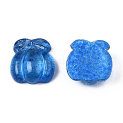 Cabochons en résine transparente peints à la bombe sur le thème de l'automne&nbsp;CRES-S302-65-A06