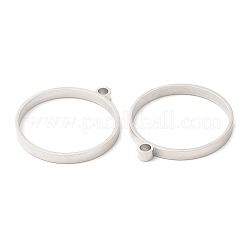Colgantes redondos planos con bisel abierto en acero inoxidable 304 que no se deslustran&nbsp;LS-STAS-Z040-04B-P