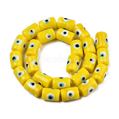 Fatti a mano a lume perle di malocchio&nbsp;LAMP-N029-013H