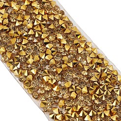 Glitzerharz Hotfix Strass (Schmelzkleber auf der Rückseite)&nbsp;OCOR-TAC0004-B-02