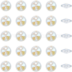 200pcs Glasanhänger&nbsp;RGLA-SP0001-03B