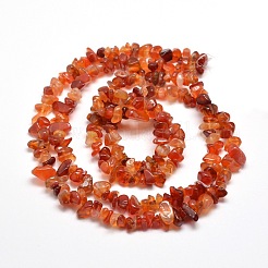 Natürliche Achat Chip Bead Stränge&nbsp;X-G-M205-47