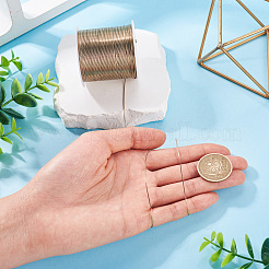 Fil de cuivre rond pour la fabrication de bijoux&nbsp;YS-TAC0004-0.6mm-18