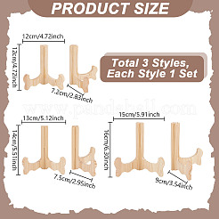 3 Satz 3 Stile Holzständer&nbsp;ODIS-GA0001-63