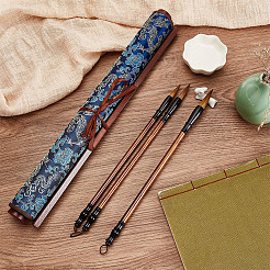 Chinesische kalligraphie pinsel stift&nbsp;AJEW-PH0004-40-WH