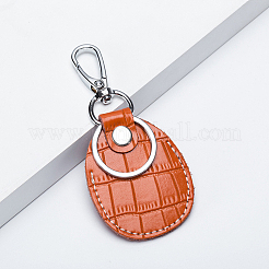 2 ensemble de porte-clés pendentifs en cuir de vache&nbsp;KEYC-CL0001-23A