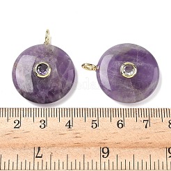 Pendenti d'ametista naturale&nbsp;G-I391-02G-03