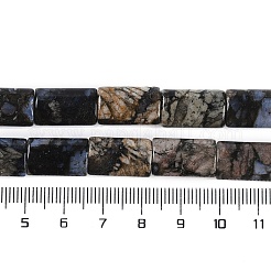 Natürliche Glaukophanperlenstränge&nbsp;G-C141-G01-01