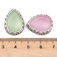 Tropfenförmiger Strass zum Aufnähen&nbsp;GLAA-K069-07P