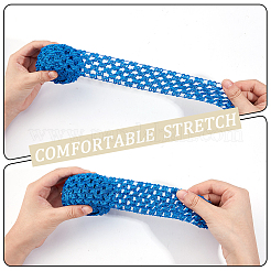 8 paquet de ruban élastique au crochet de 8 couleurs&nbsp;WCOR-GF0001-04A