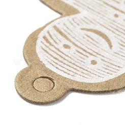 Geschenkanhänger aus Kraftpapier zum Thema Weihnachten&nbsp;LS-CDIS-L008-A06