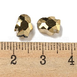 Perles en verre electroplate&nbsp;EGLA-A041-01-FP02