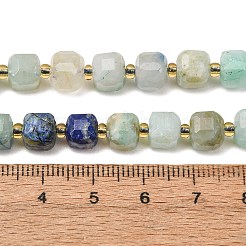 Natürliche Chrysokolla und Lapislazuli Perlen&nbsp;GG-CBAC972-A10-01