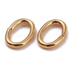 Messing Open Ringe springen&nbsp;X-KK-F824-109B-G