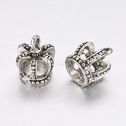Lega stile tibetano 3 fascino d corona&nbsp;TIBEP-3584-AS-RS