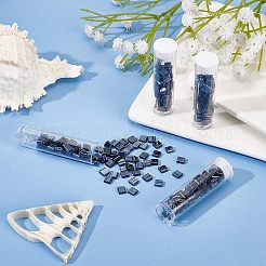 340 pièce de perles de rocaille en verre à 2 trous&nbsp;SEED-NB0001-46