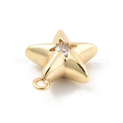 Ottone micro spianare pendenti zirconi&nbsp;LS-KK-D283-14G