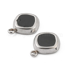Dijes de esmalte de acero inoxidable 304 de moda&nbsp;STAS-Z009-11P