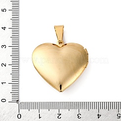 Medaillonanhänger aus Edelstahl 304&nbsp;STAS-L289-01G