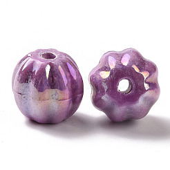 Handmade pearlized Porzellan Perlen&nbsp;PORC-G010-01C