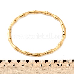 Bracelet articulé en acier inoxydable 304 avec joint en bambou&nbsp;JB757B