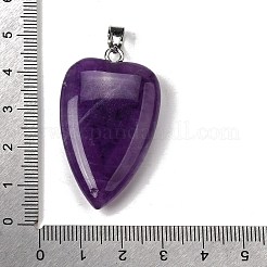 Pendentifs en améthyste naturelle&nbsp;G-F820-04P-06