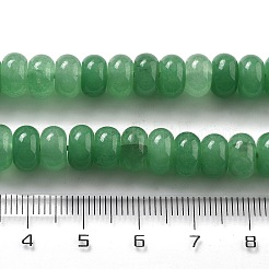 Chapelets de perles de jade blanche naturelle&nbsp;G-E507-01Q