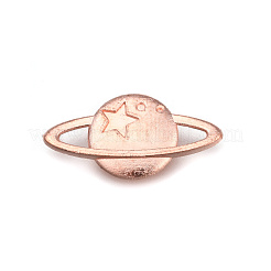 Impostazioni dello smalto cabochon in lega di zinco&nbsp;PALLOY-WH0036-26RG-1