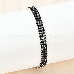 Bracelets à chaîne en acier inoxydable 304 avec strass pour femmes&nbsp;BJEW-Z143-23P-02
