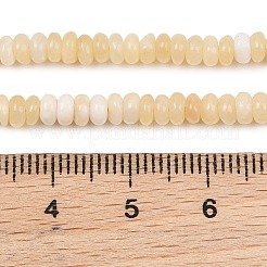Fili di perline giada gialla naturale&nbsp;GG-NH0014-B02
