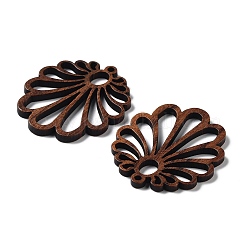 Pendentifs découpés au laser en bois de noyer&nbsp;X-WOOD-Q051-04I
