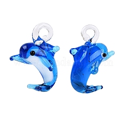 Pendentifs vernissées manuelles&nbsp;LAMP-Q039-20