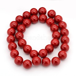 Natur Mashan Jade Perlen Stränge&nbsp;JBR3-12mm