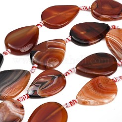 Agate à bandes naturelles / brins de perles d'agate à rayures&nbsp;GG-CBAE0EB-01A-05
