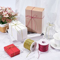 Fil élastique en soie dorée&nbsp;EW-WH0003-10A-01