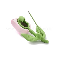 Tulpenbrosche aus Emaillelegierung&nbsp;JEWB-C029-13