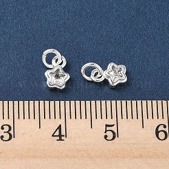 Messing micro pave klar zirkonia charme&nbsp;KK-P355-13S