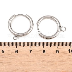 Ohrringverschlüsse aus Edelstahl 316&nbsp;EJEW-B158-01D-P