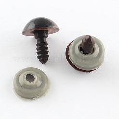Handwerk Kunststoff-Puppe Augen Stofftier Augen&nbsp;X-DIY-R039-10mm