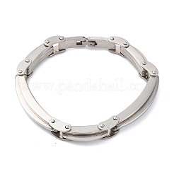 Bracelets à maillons en acier inoxydable 304 pour femmes et hommes&nbsp;BJEW-R018-05P