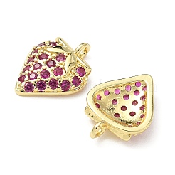 Pendentifs avec zircon cubiques à micro-pavés en laiton&nbsp;KK-L243-03G