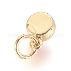 Encantos de latón esmaltado&nbsp;KK-G364-19G-02