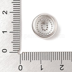 Placage en rack pendentifs en laiton et zircone cubique&nbsp;KK-Z047-07P-U-RS