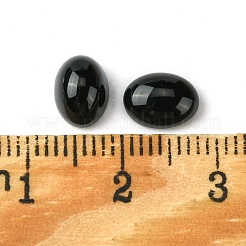 Cabochon in pietra nera sintetica&nbsp;G-A094-01B-38