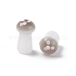 Cuentas de vidrio opaco&nbsp;GLAA-G089-01A