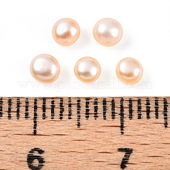Perles de culture d'eau douce naturelles de Grade 3a&nbsp;PEAR-N018-3A-3035B