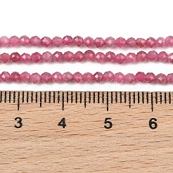 Natürliche rosa Turmalin Perlen Stränge&nbsp;GG-CBA1497-A03-2mm