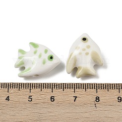 Porcellana fatti a mano perline di ceramica&nbsp;PORC-Z003-04A